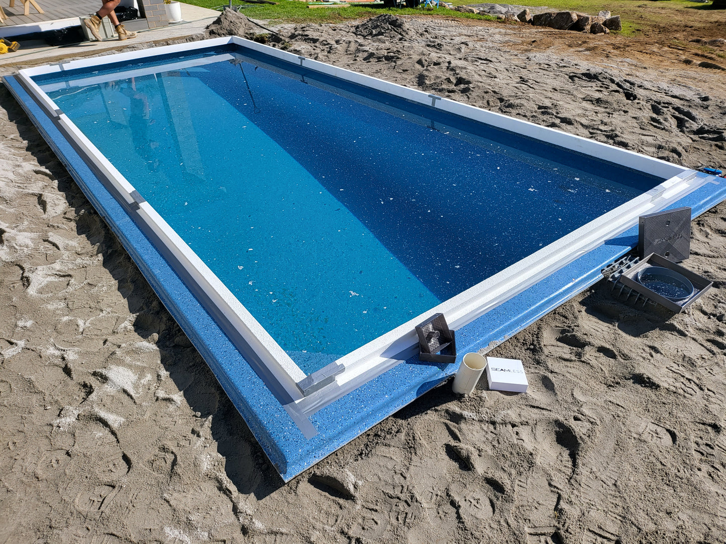 Seamless Concrete Pool Edge Kit - 20m